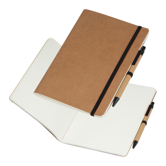 Notebook with ball pen 
