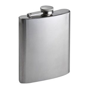 Stainless metal hip flask