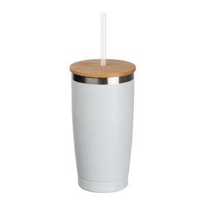 To go cup with straw