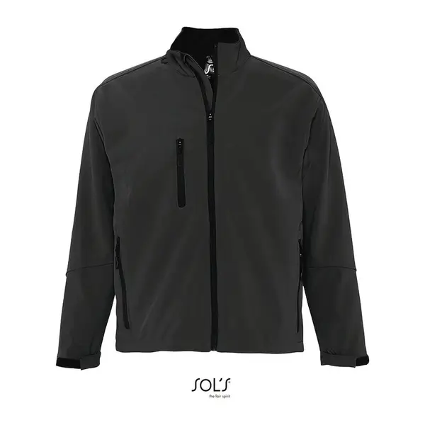 Sol'S Relax - Men'S Softshell Zipped Jacket